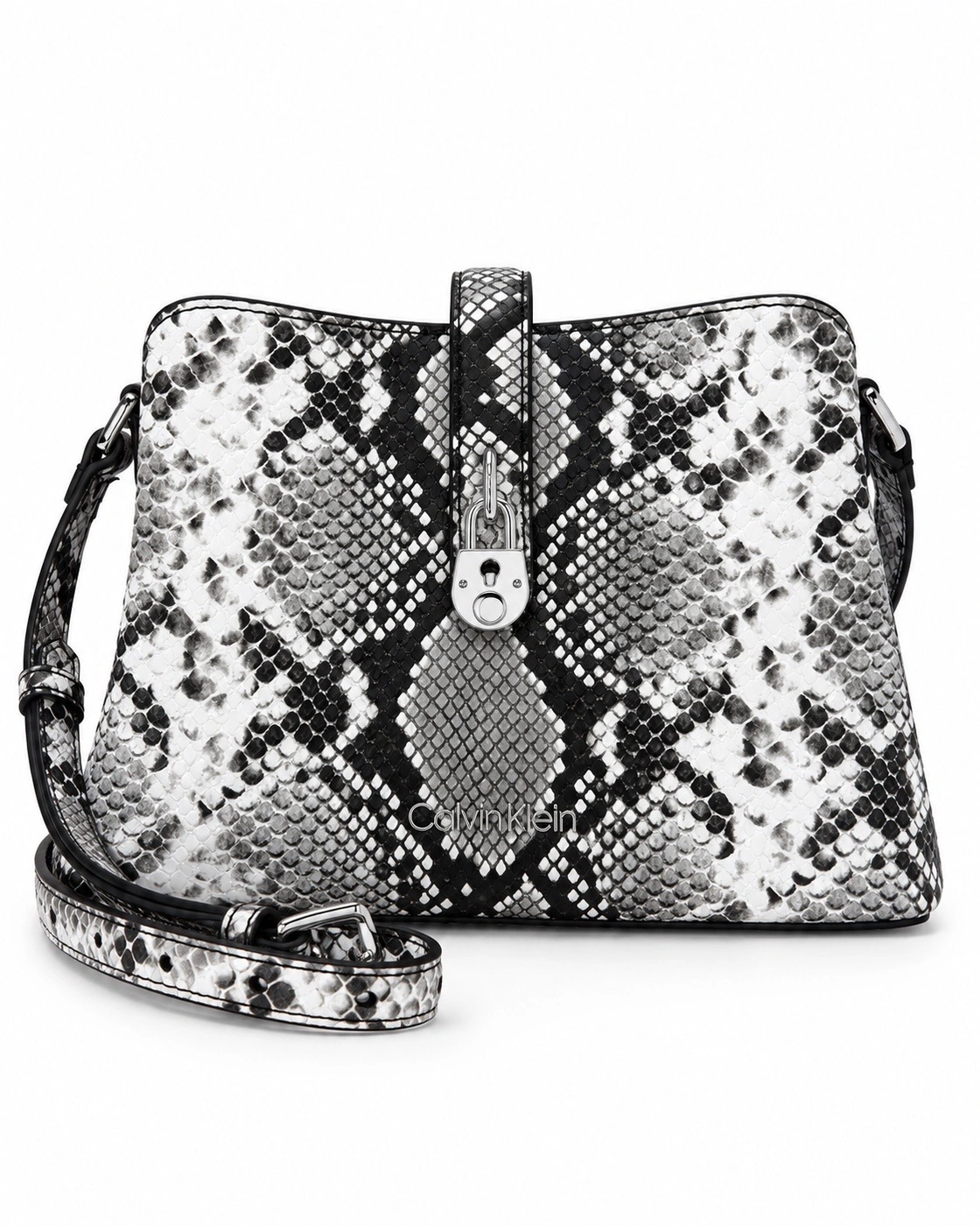 Calvin Klein rankinė — baltas fonas